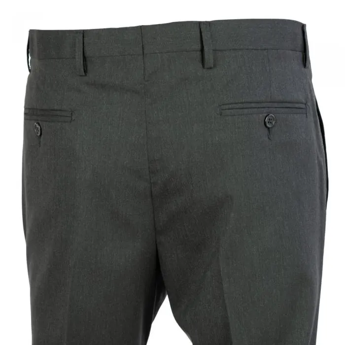 Dettaglio fotografico 2 del pantalone antracite, Modello 01
