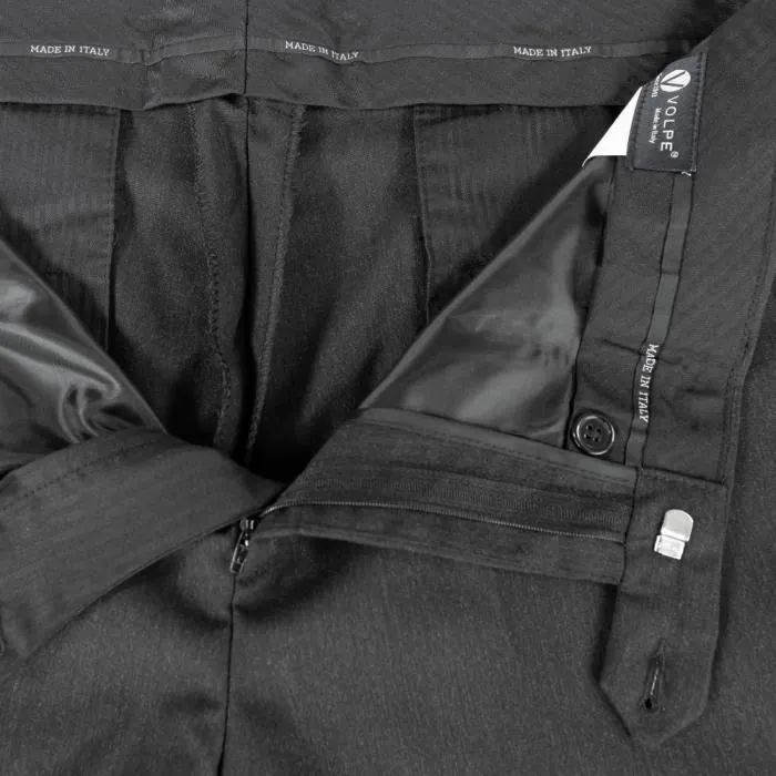 Dettaglio fotografico 3 del pantalone antracite, Modello 01