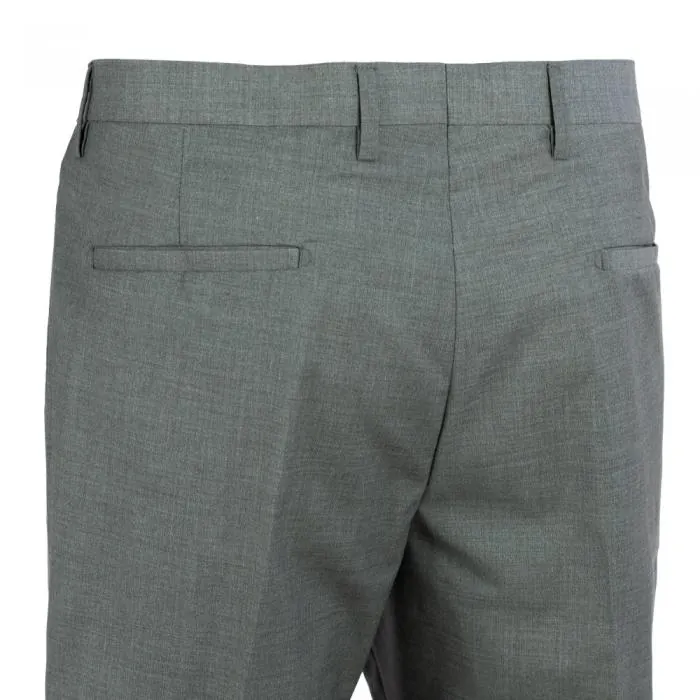 Dettaglio fotografico 3 del pantalone grigio, Modello 02