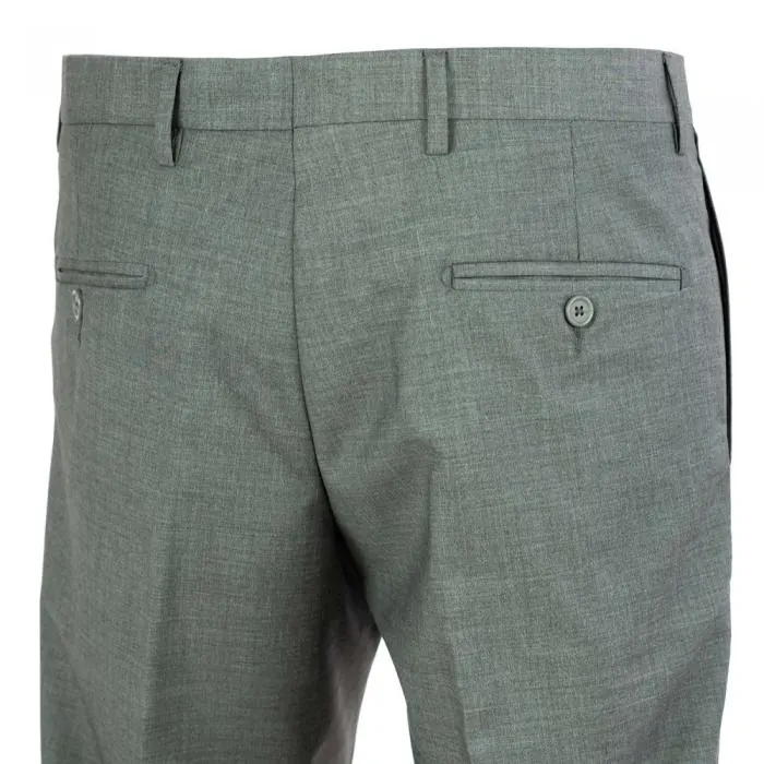 Dettaglio fotografico 3 del pantalone grigio verde, Modello 04